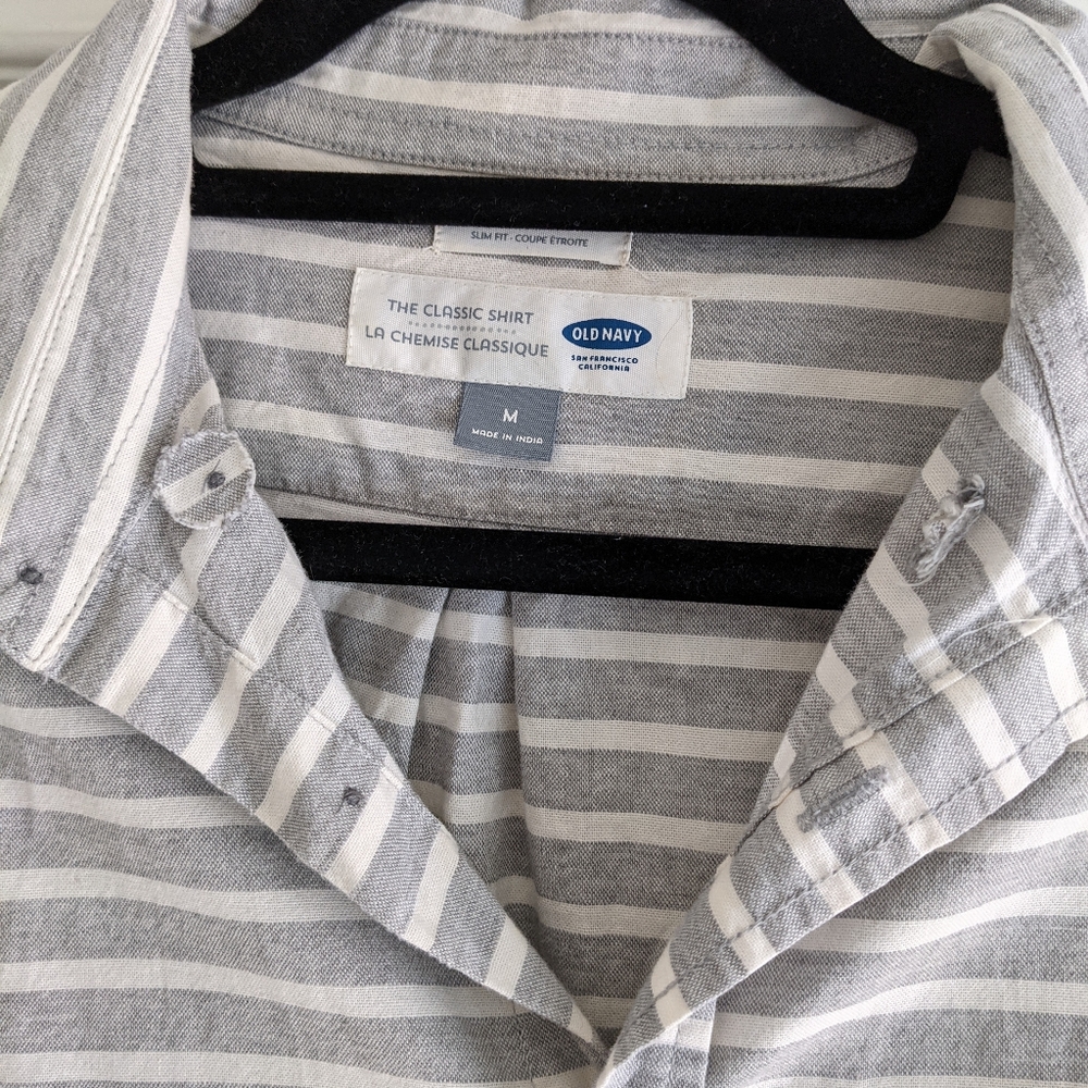 Striped Button Down - Picture 4 of 5